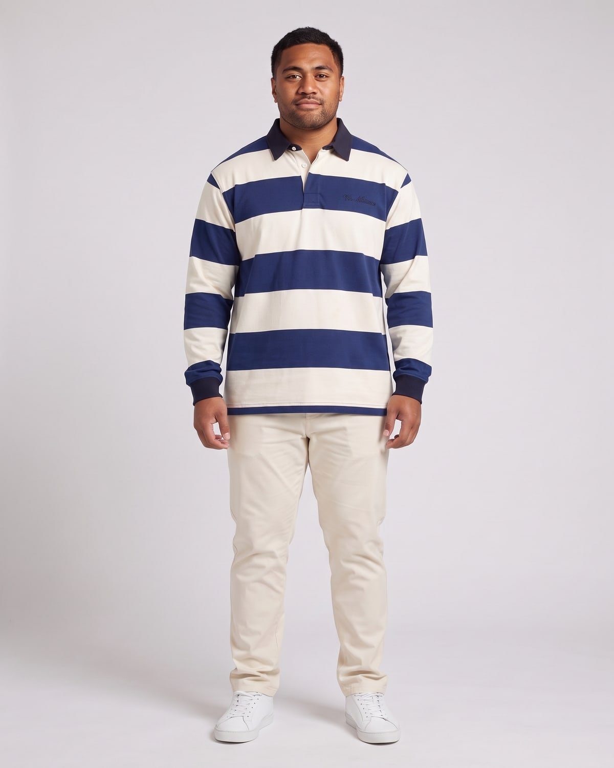 Breakwater Rugby Shirt, fabric detail