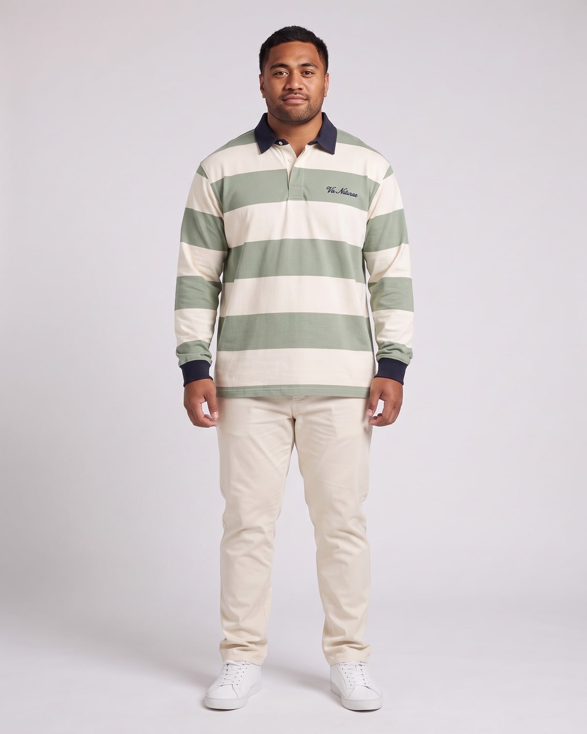 Breakwater Rugby Shirt, fabric detail