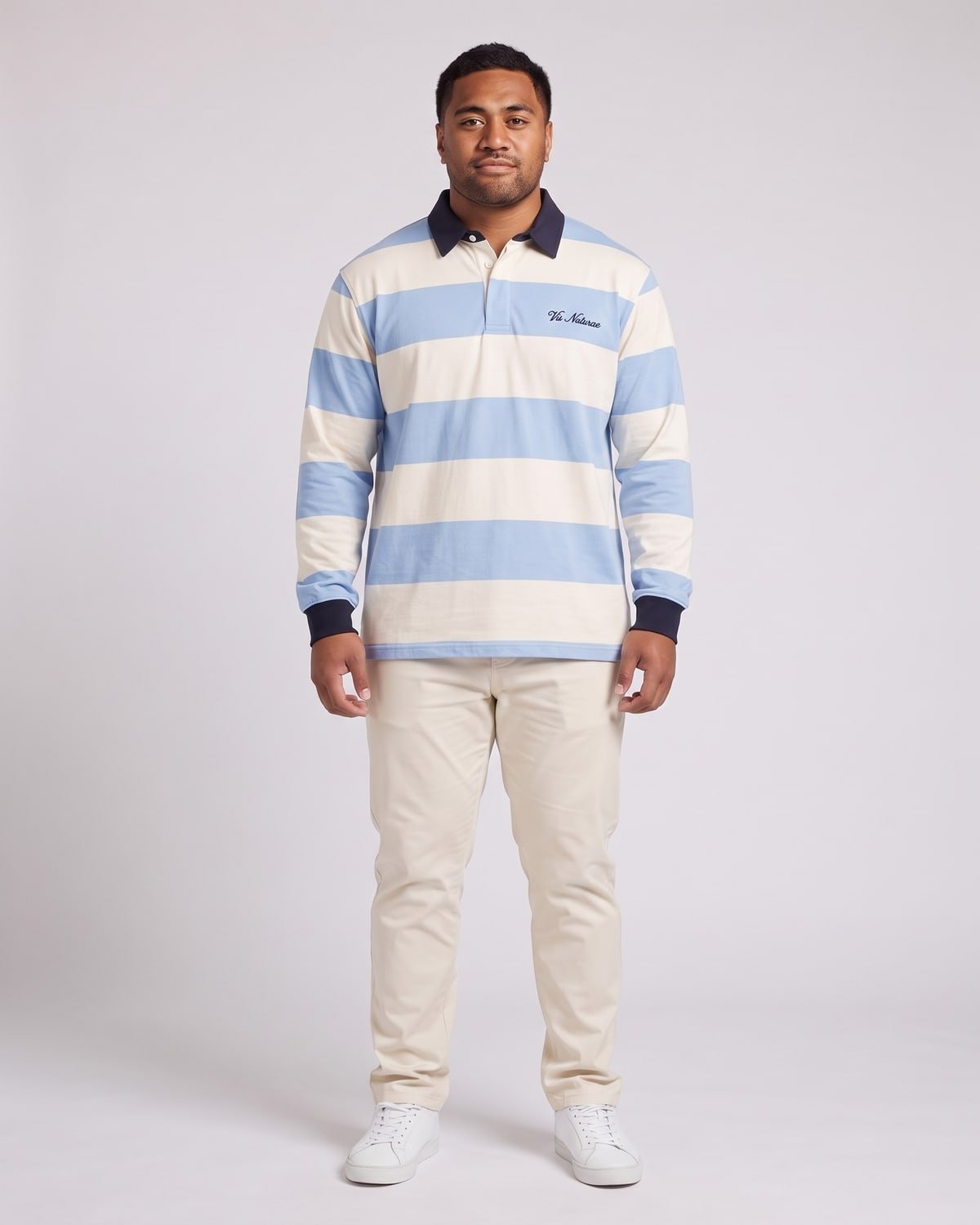 Breakwater Rugby Shirt, fabric detail