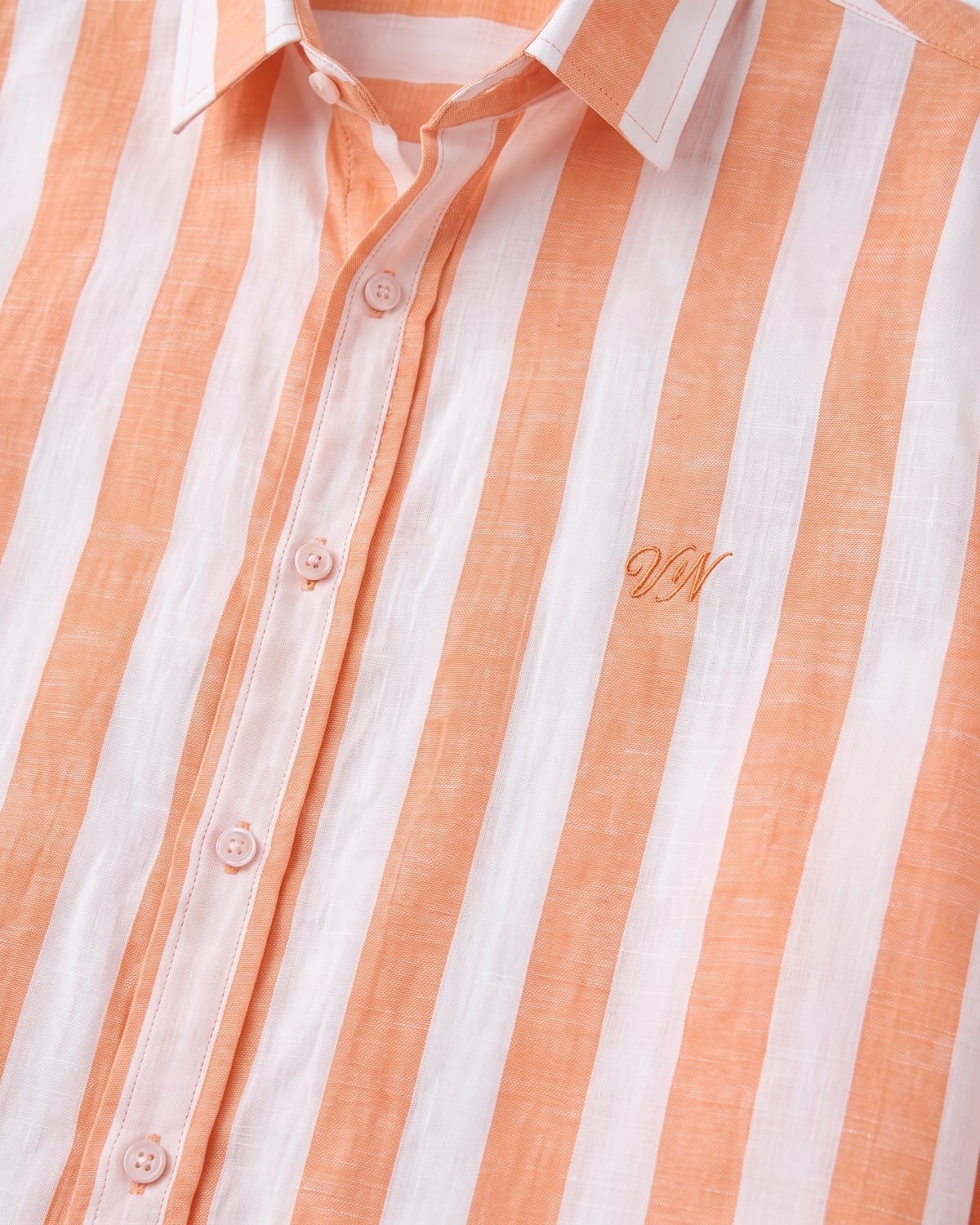 Cabana Linen Shirt, fabric detail