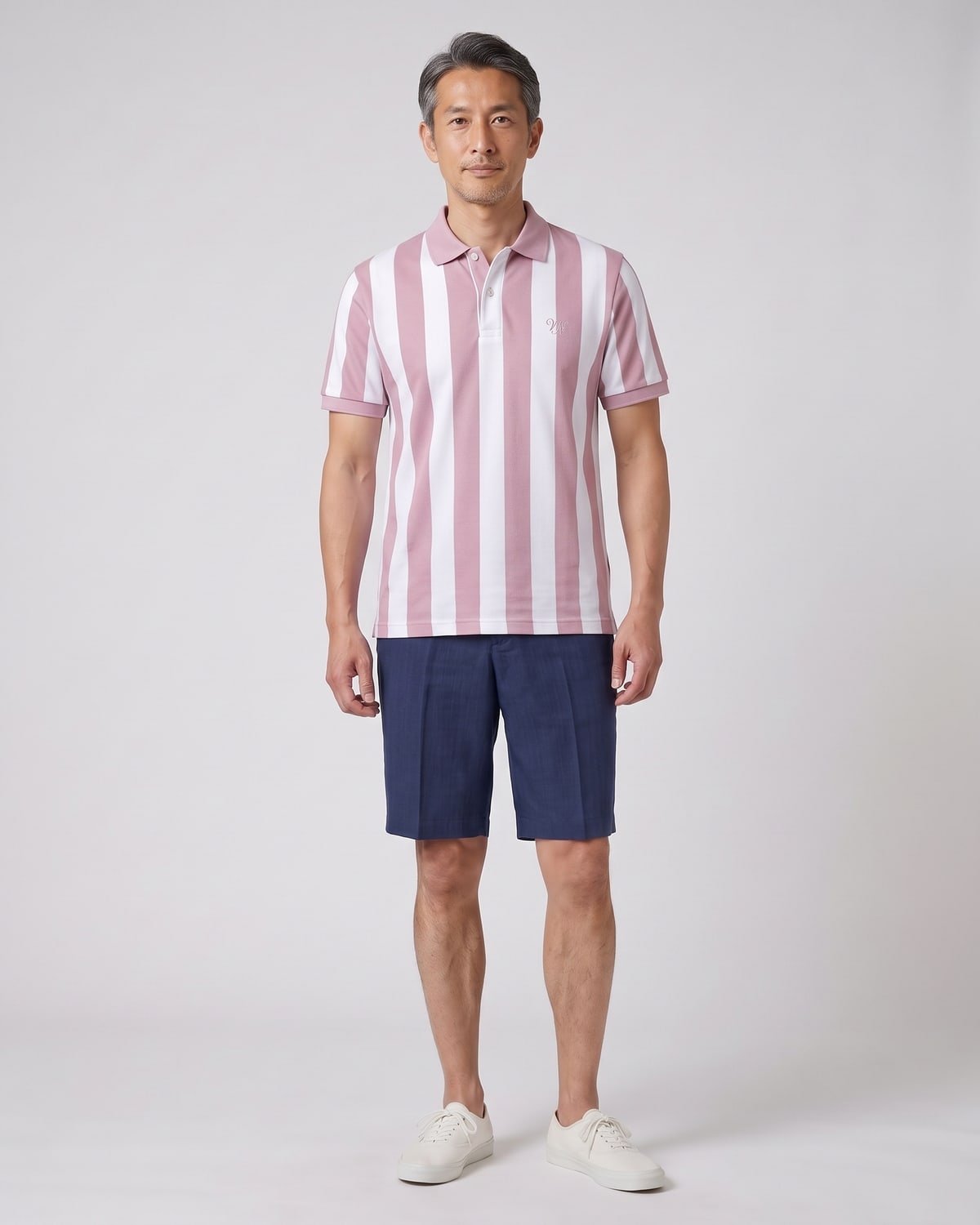 Cabana Stripe Polo, fabric detail