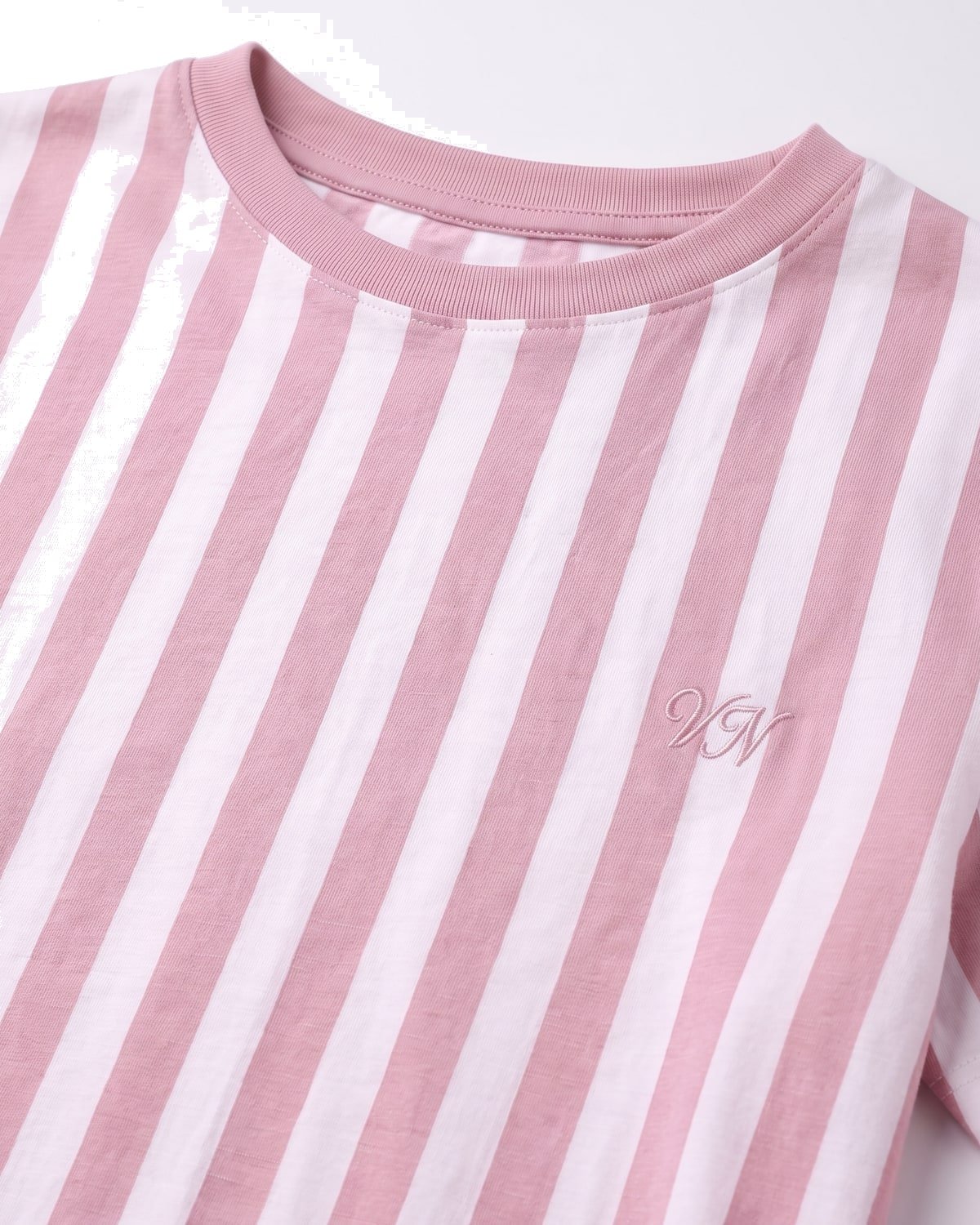 Cabana Stripe Tee, fabric detail
