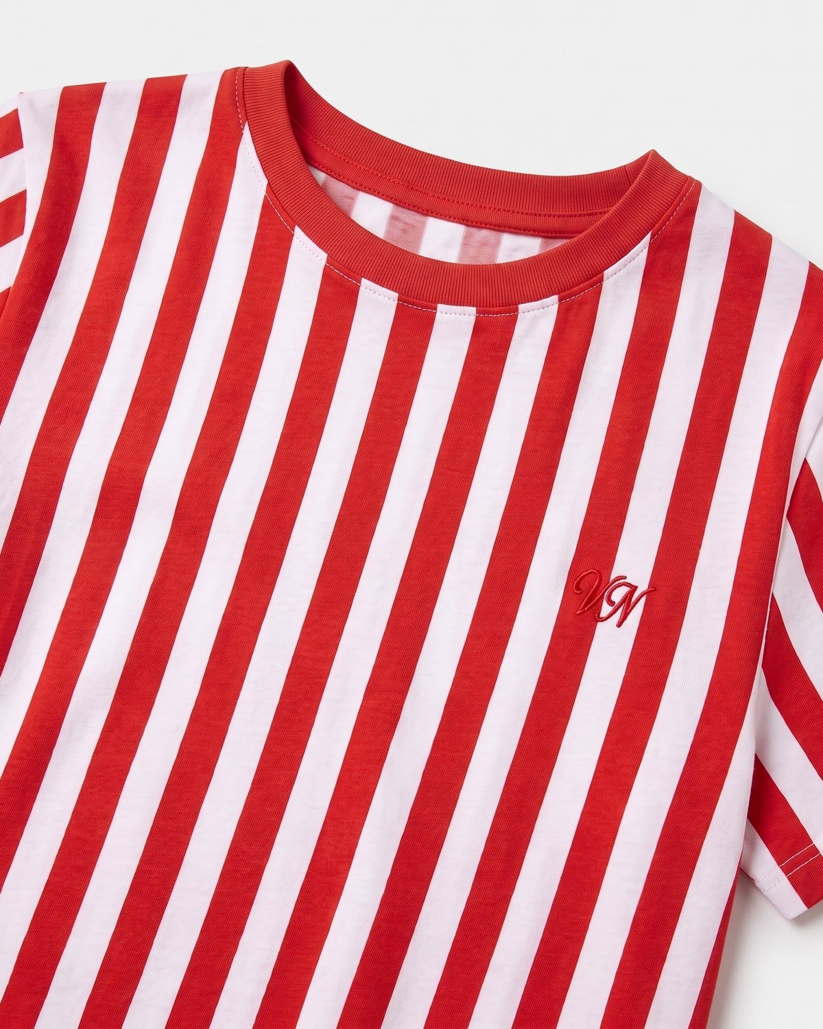 Cabana Stripe Tee, fabric detail