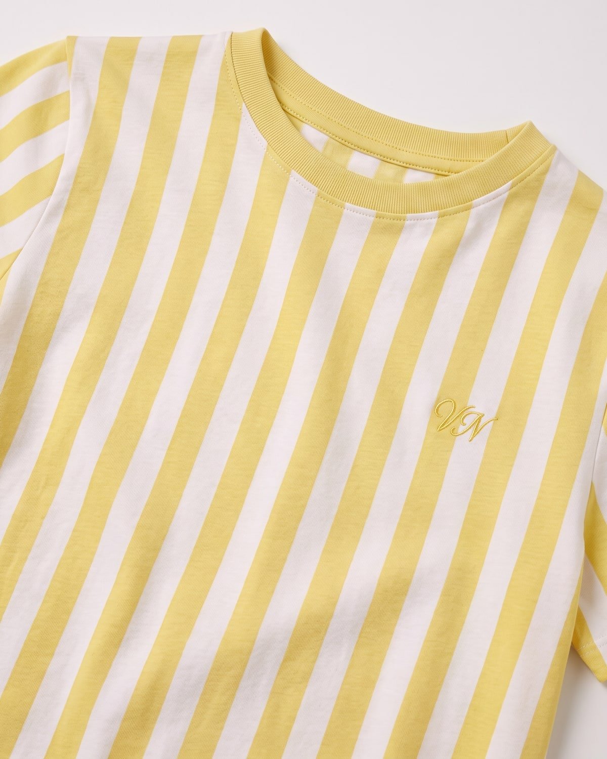 Cabana Stripe Tee, fabric detail