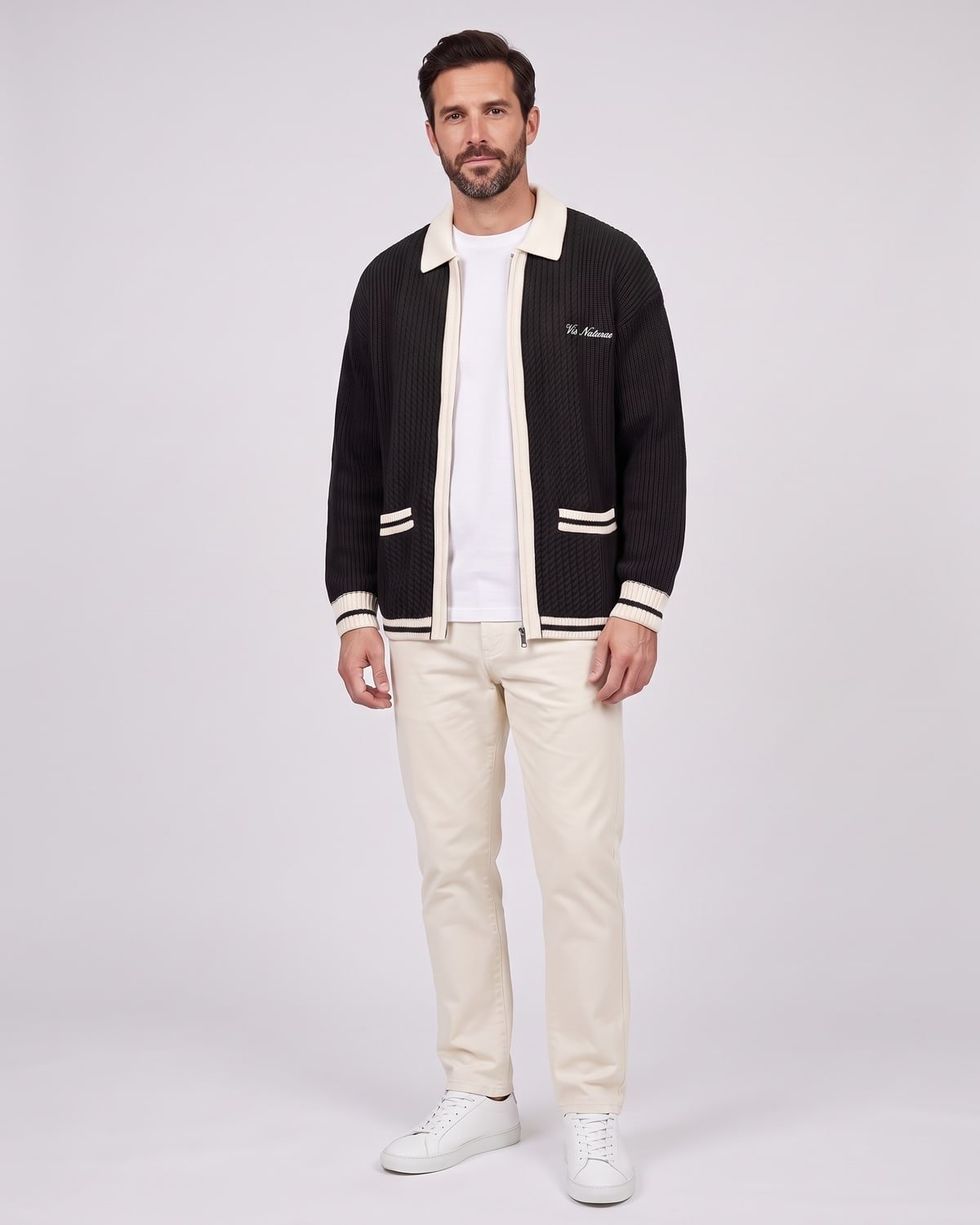 Clubhouse Knit Jacket, fabric detail