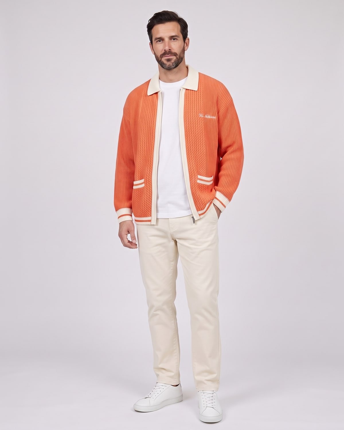 Clubhouse Knit Jacket, fabric detail