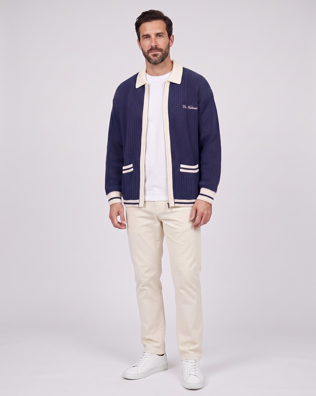 Clubhouse Knit Jacket, fabric detail