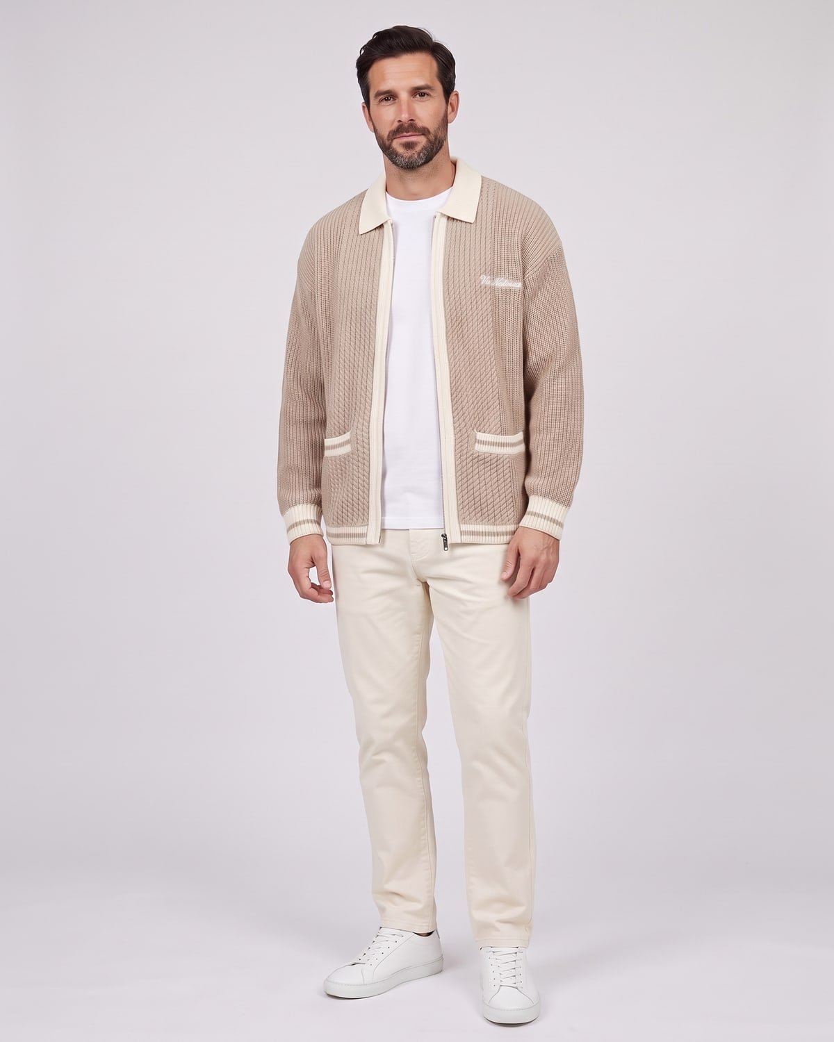 Clubhouse Knit Jacket, fabric detail
