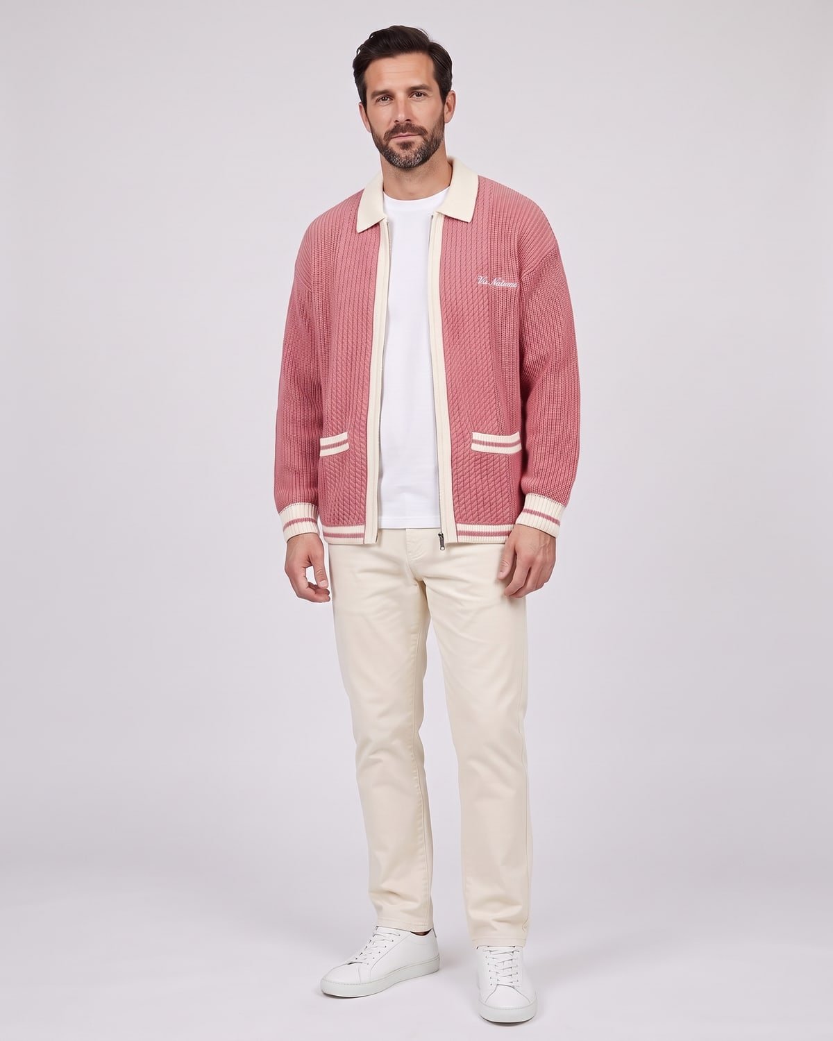 Clubhouse Knit Jacket, fabric detail