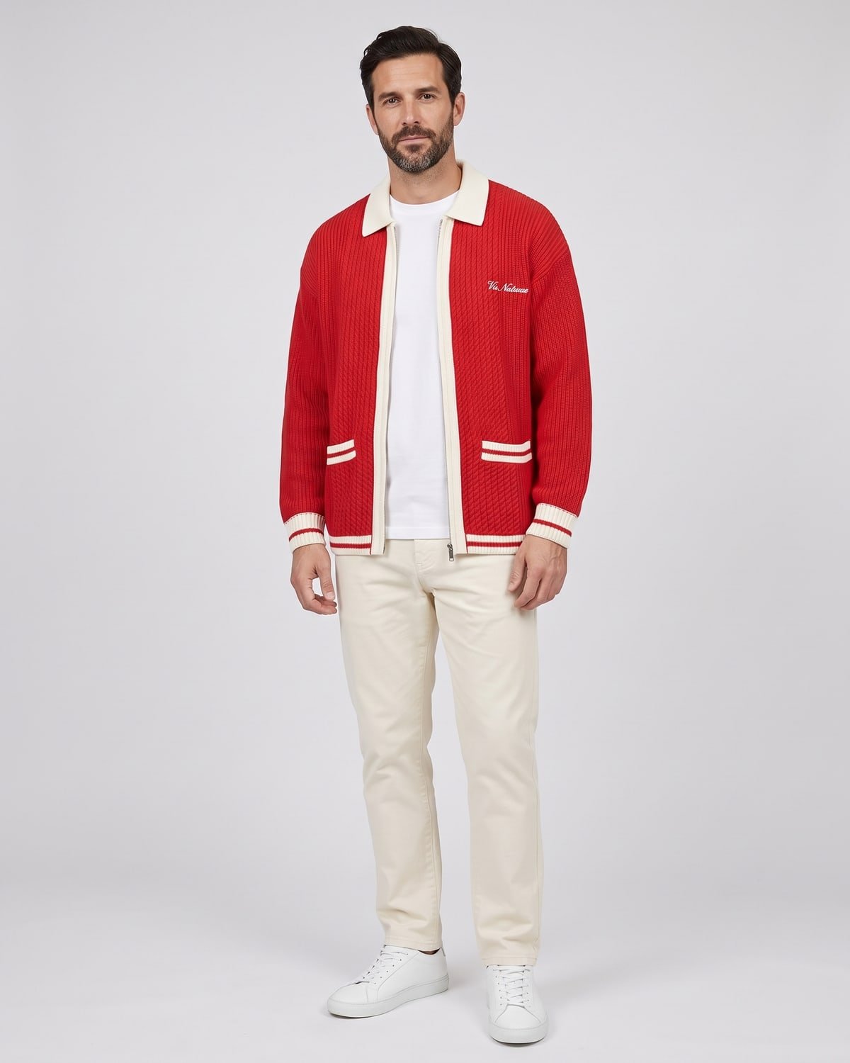 Clubhouse Knit Jacket, fabric detail