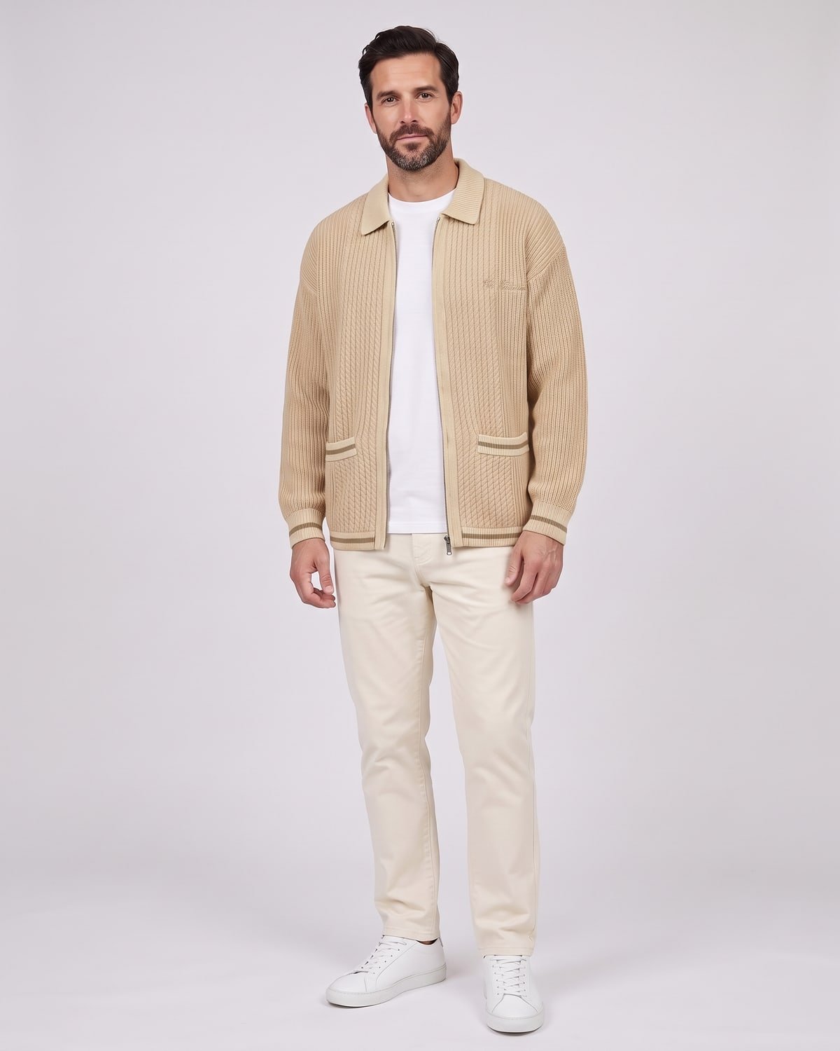 Clubhouse Knit Jacket, fabric detail