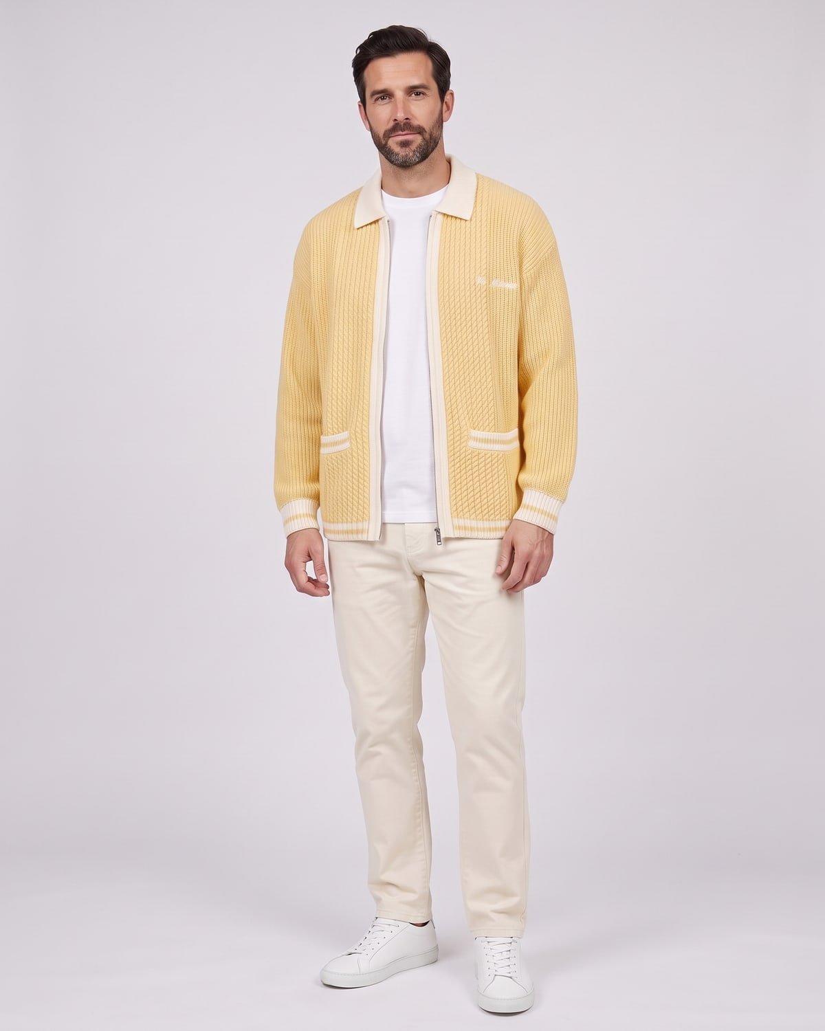 Clubhouse Knit Jacket, fabric detail