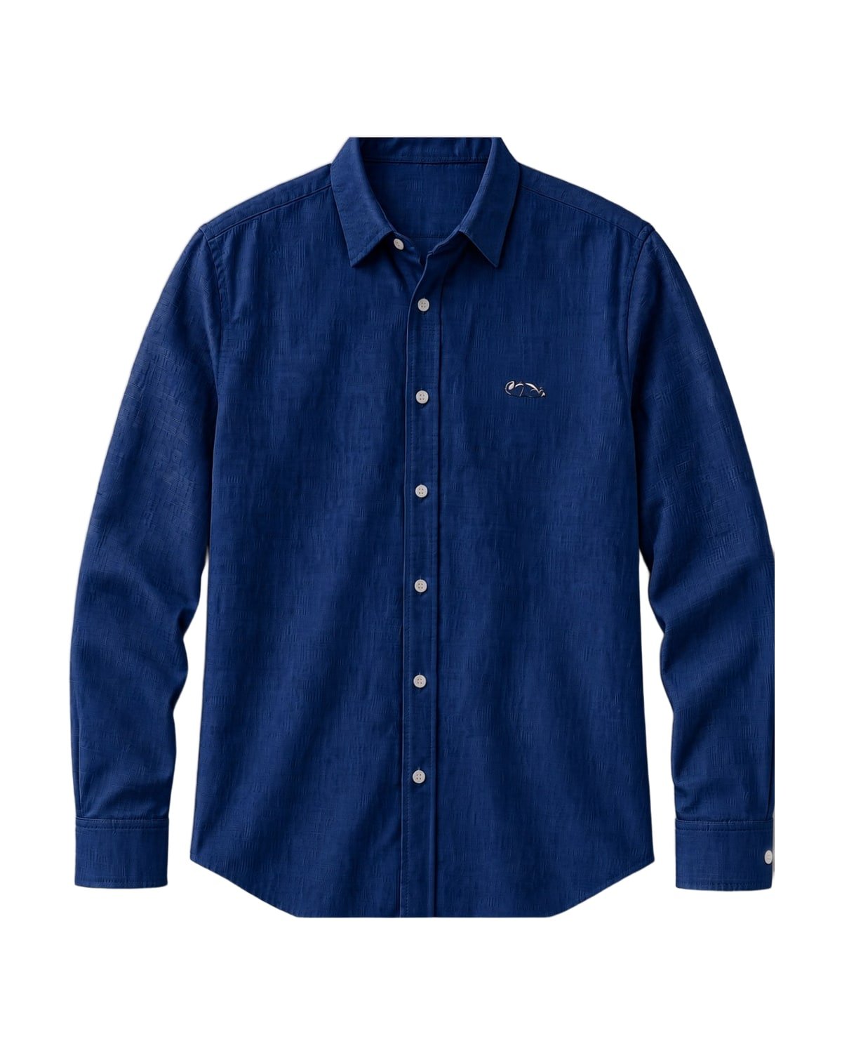 Corniche Linen Shirt in Navy