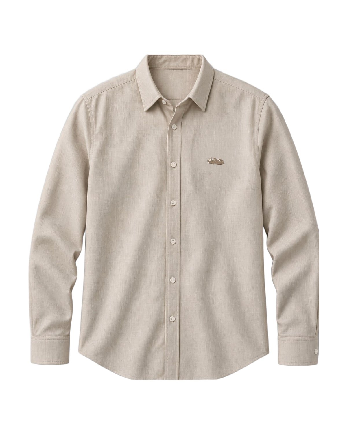 Corniche Linen Shirt in Oat