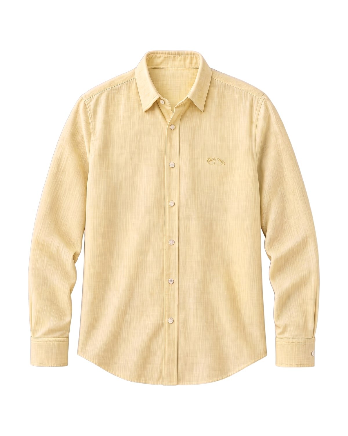 Corniche Linen Shirt in Lemon
