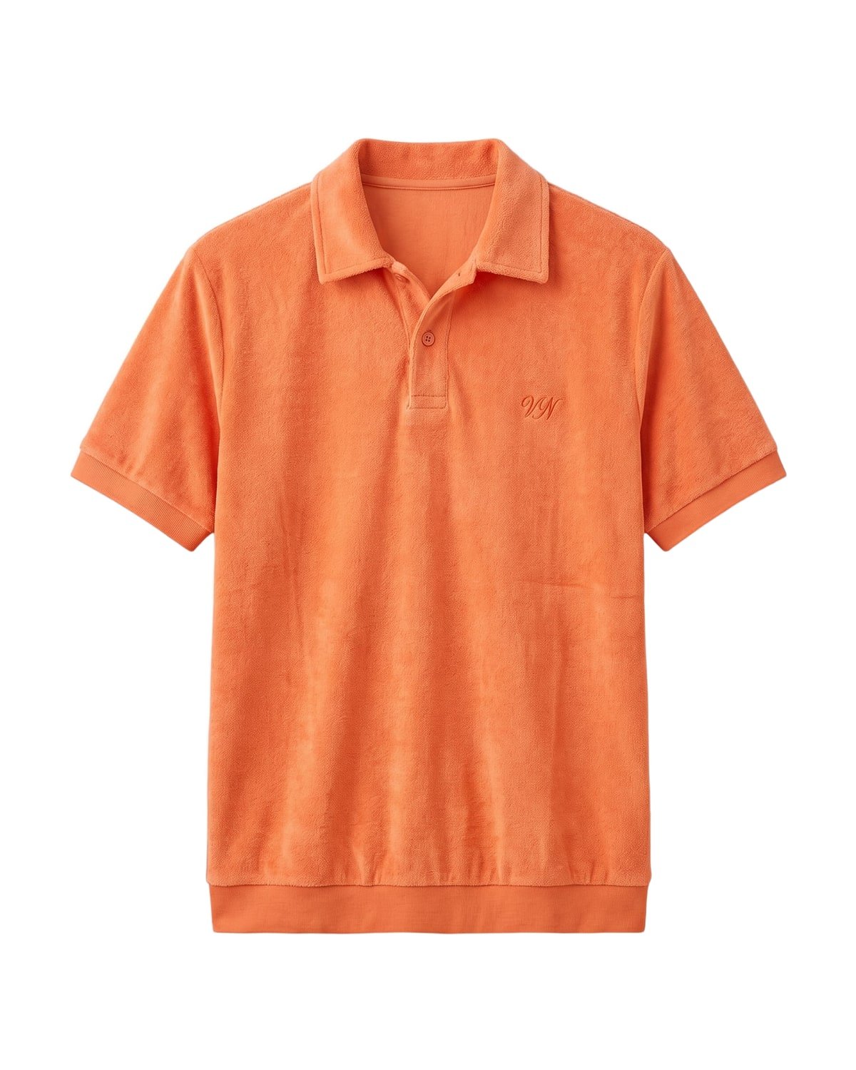 Cove Terry Polo in Clementine
