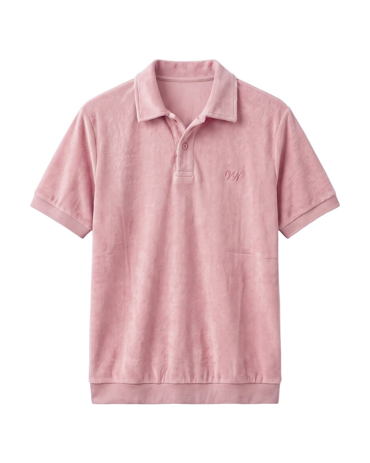 Cove Terry Polo in Pink