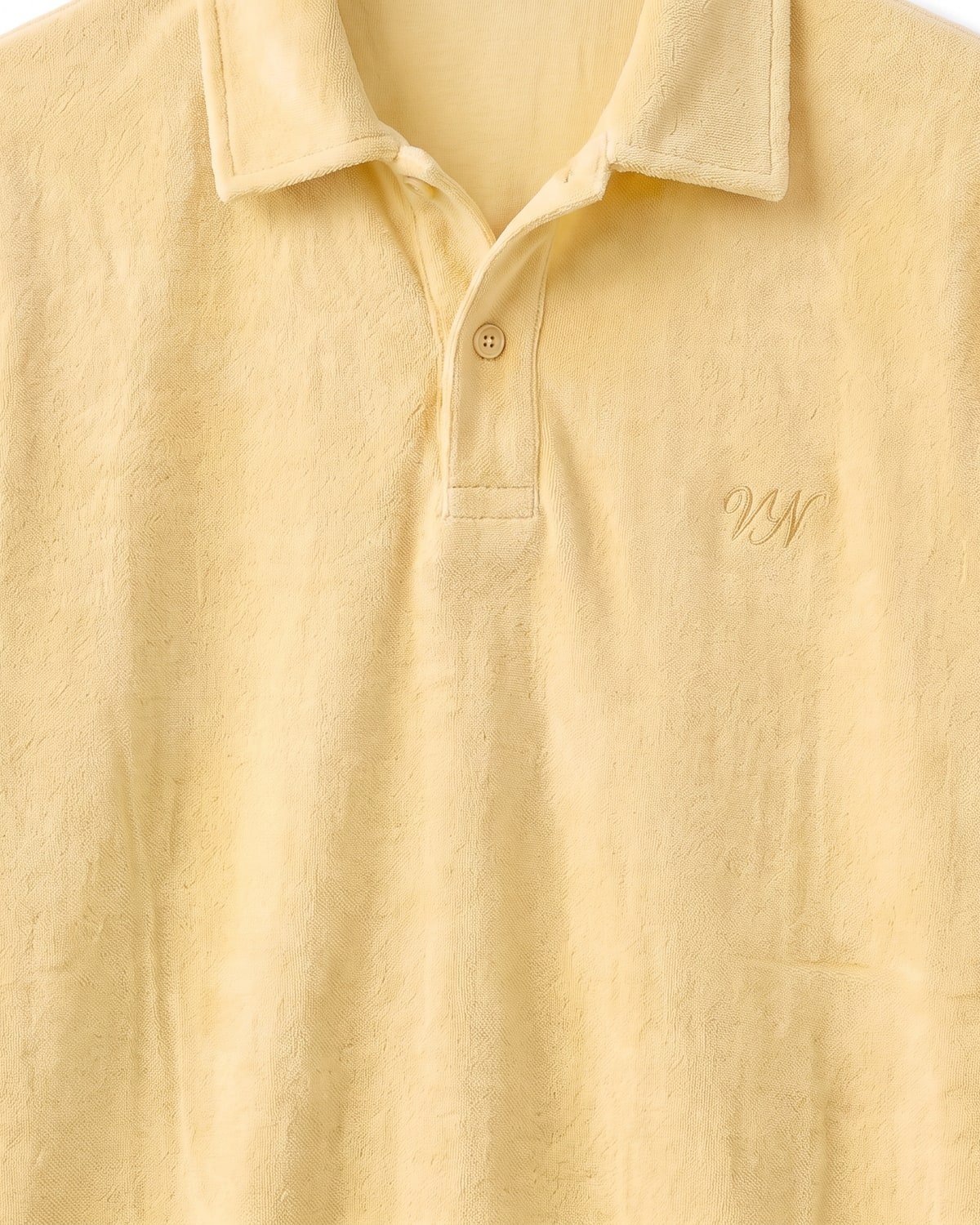 Cove Terry Polo, fabric detail