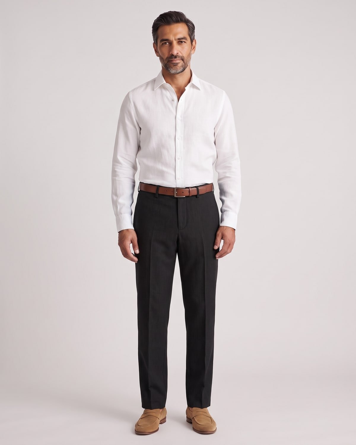 Esplanade Linen Trouser, fabric detail