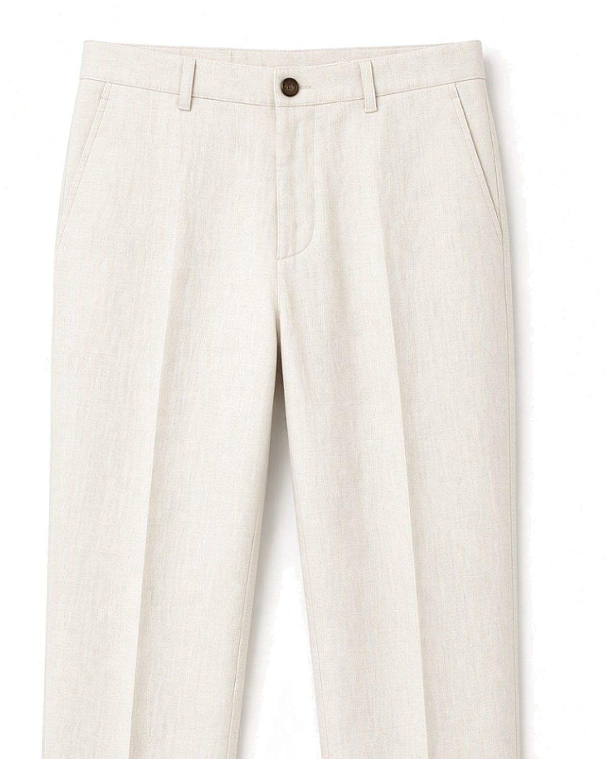 Esplanade Linen Trouser, fabric detail