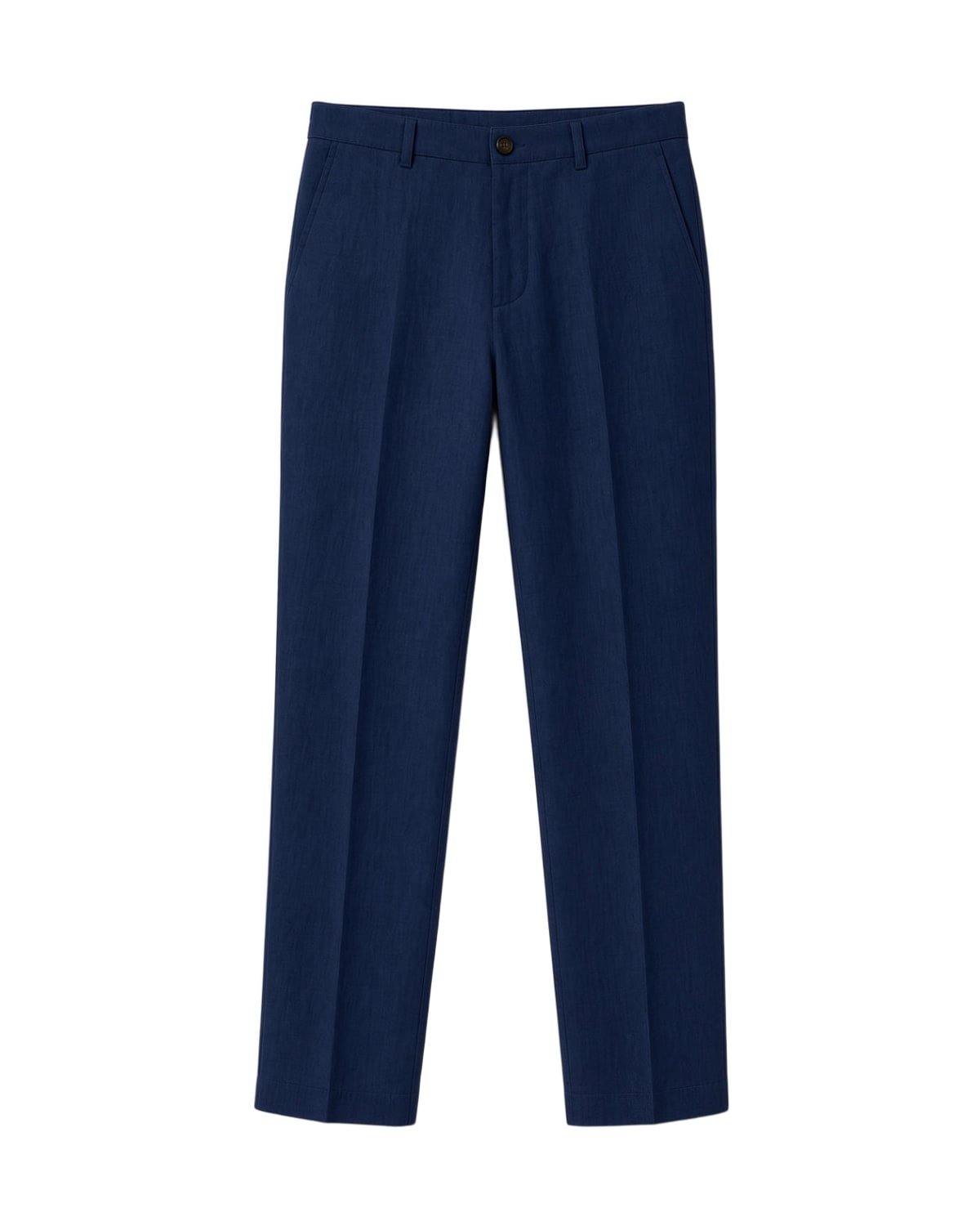 Esplanade Linen Trouser in Navy