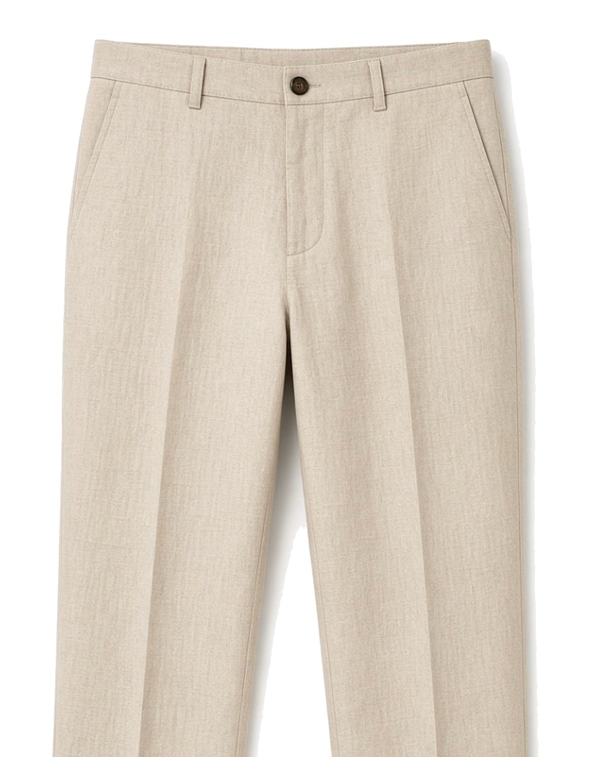 Esplanade Linen Trouser, fabric detail