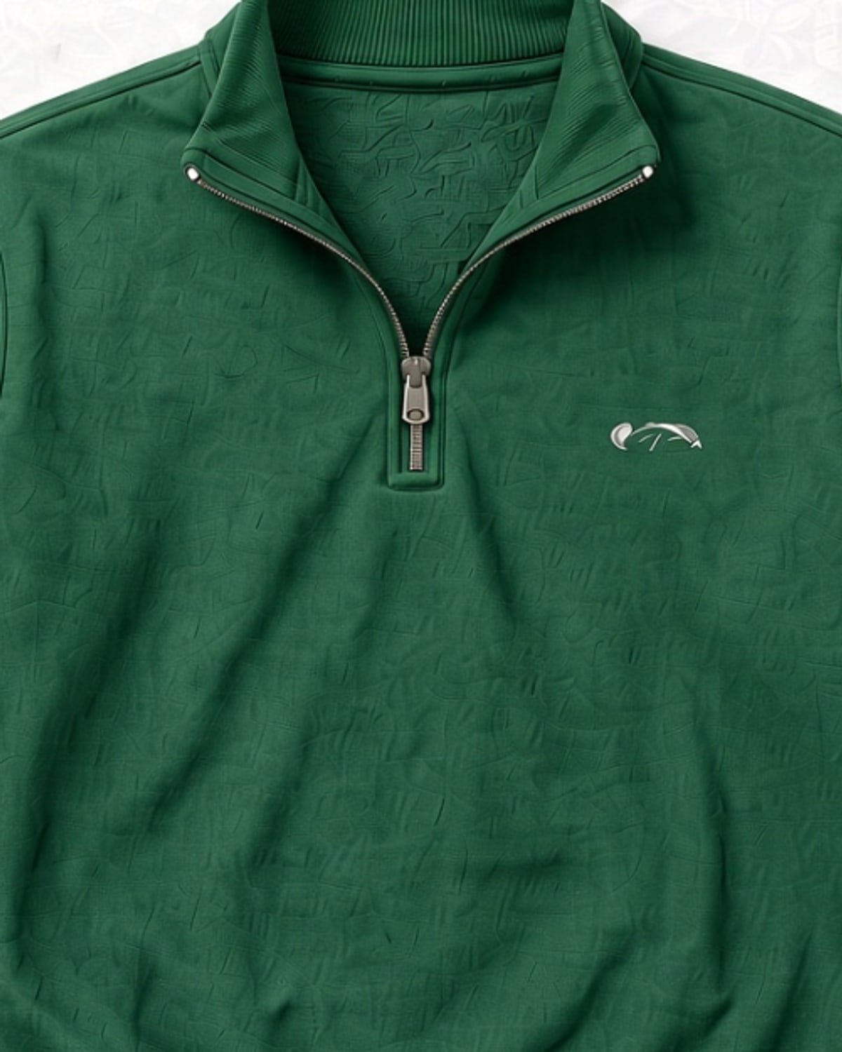 Harbour Quarter Zip, fabric detail