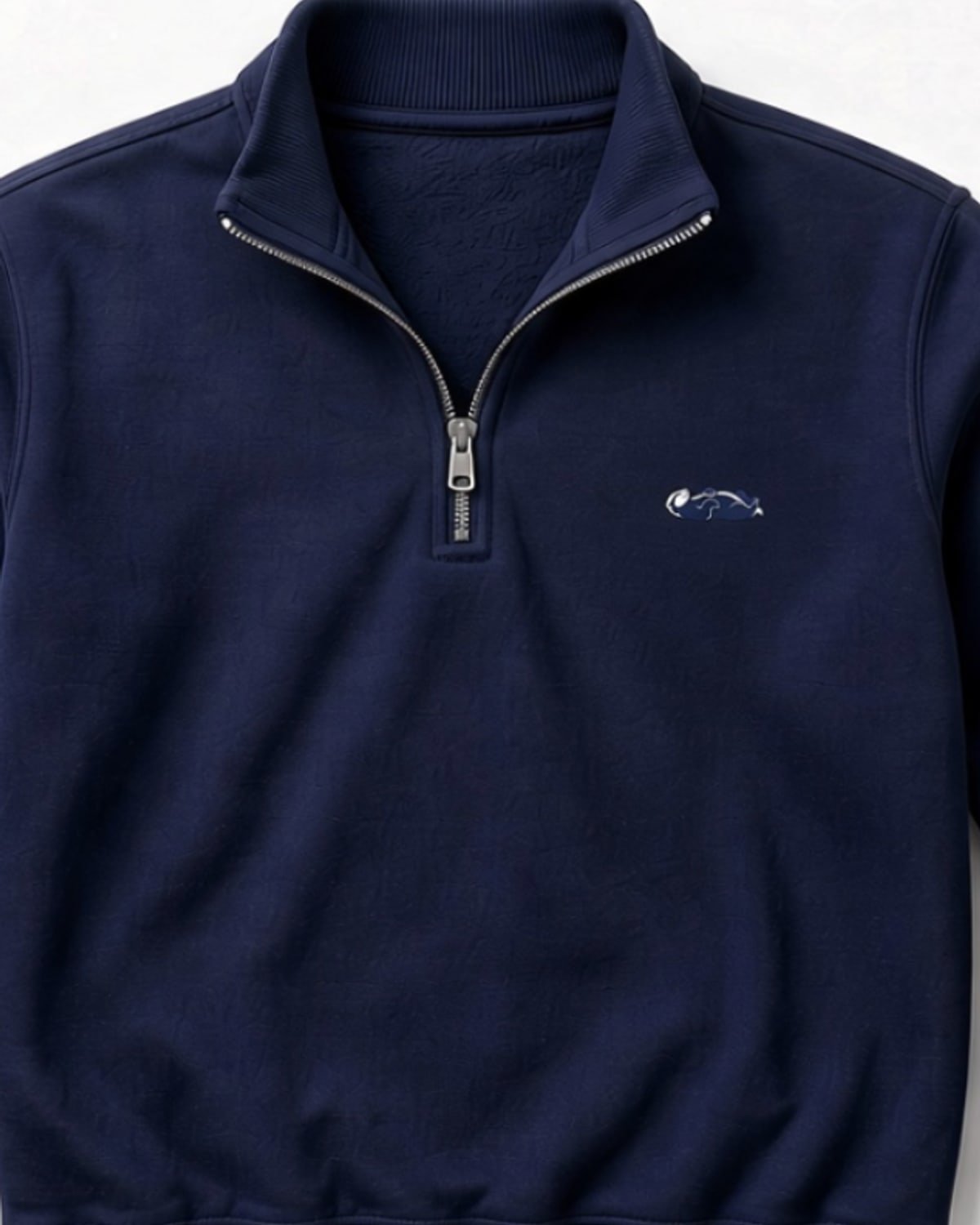 Harbour Quarter Zip, fabric detail