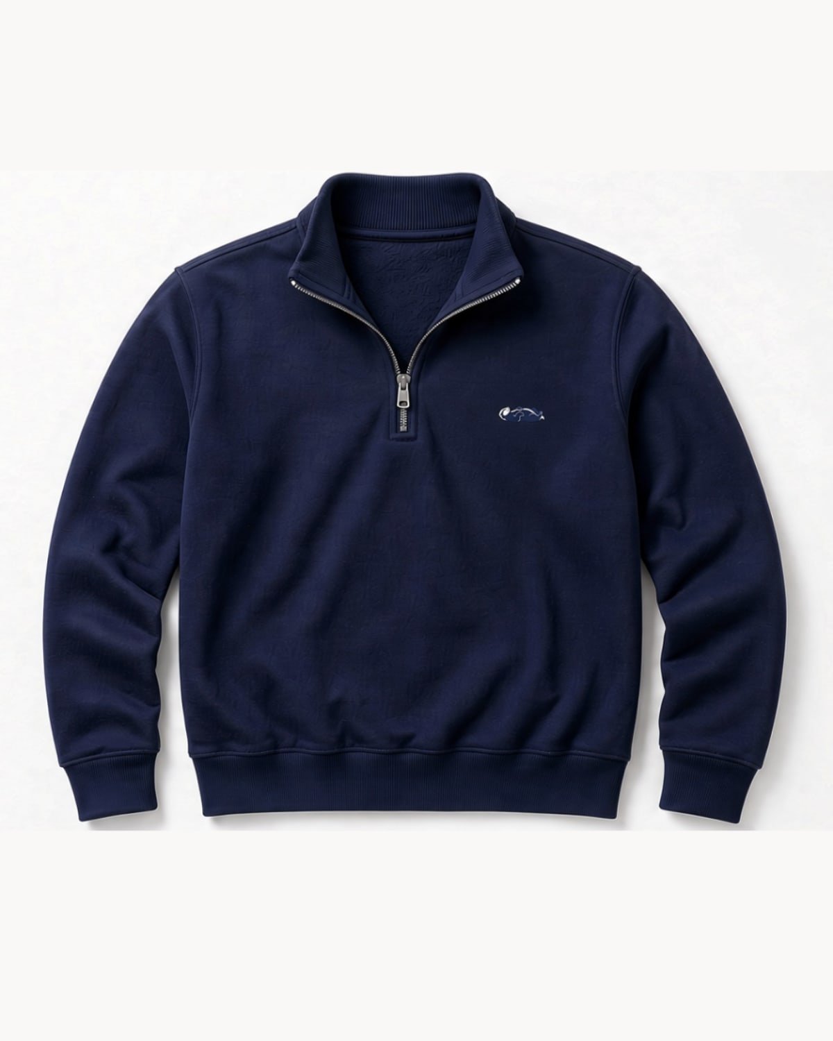 Harbour Quarter Zip in Navy