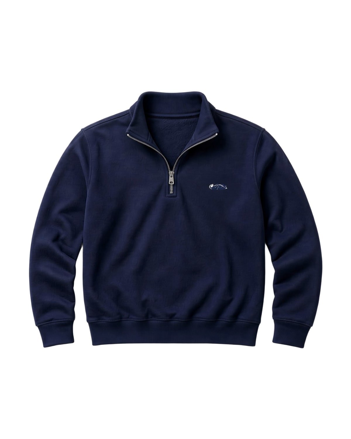 Harbour Quarter Zip in Navy