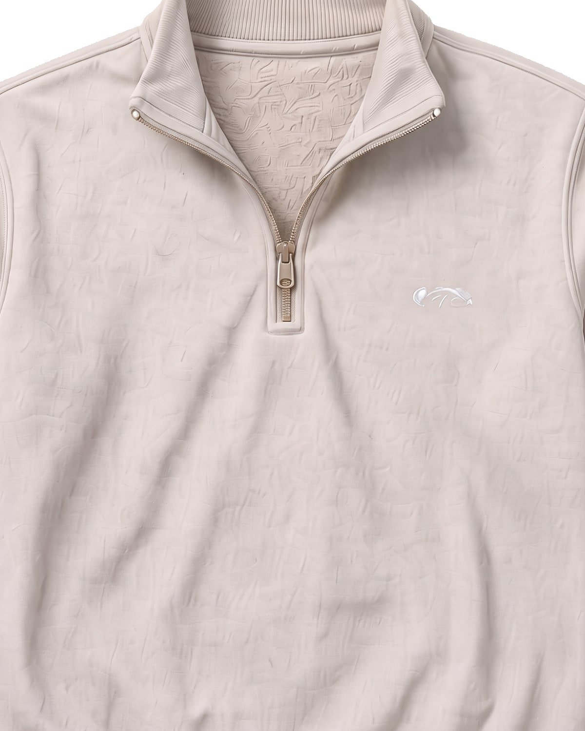 Harbour Quarter Zip, fabric detail