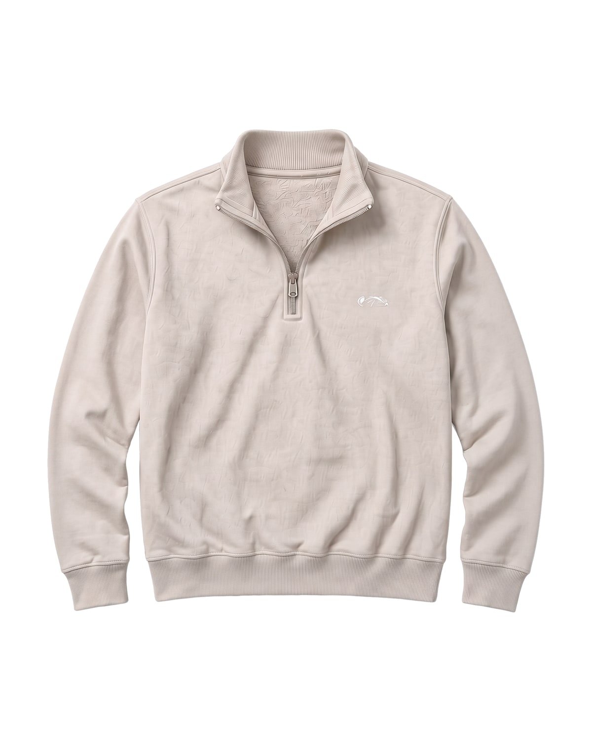 Harbour Quarter Zip in Oat