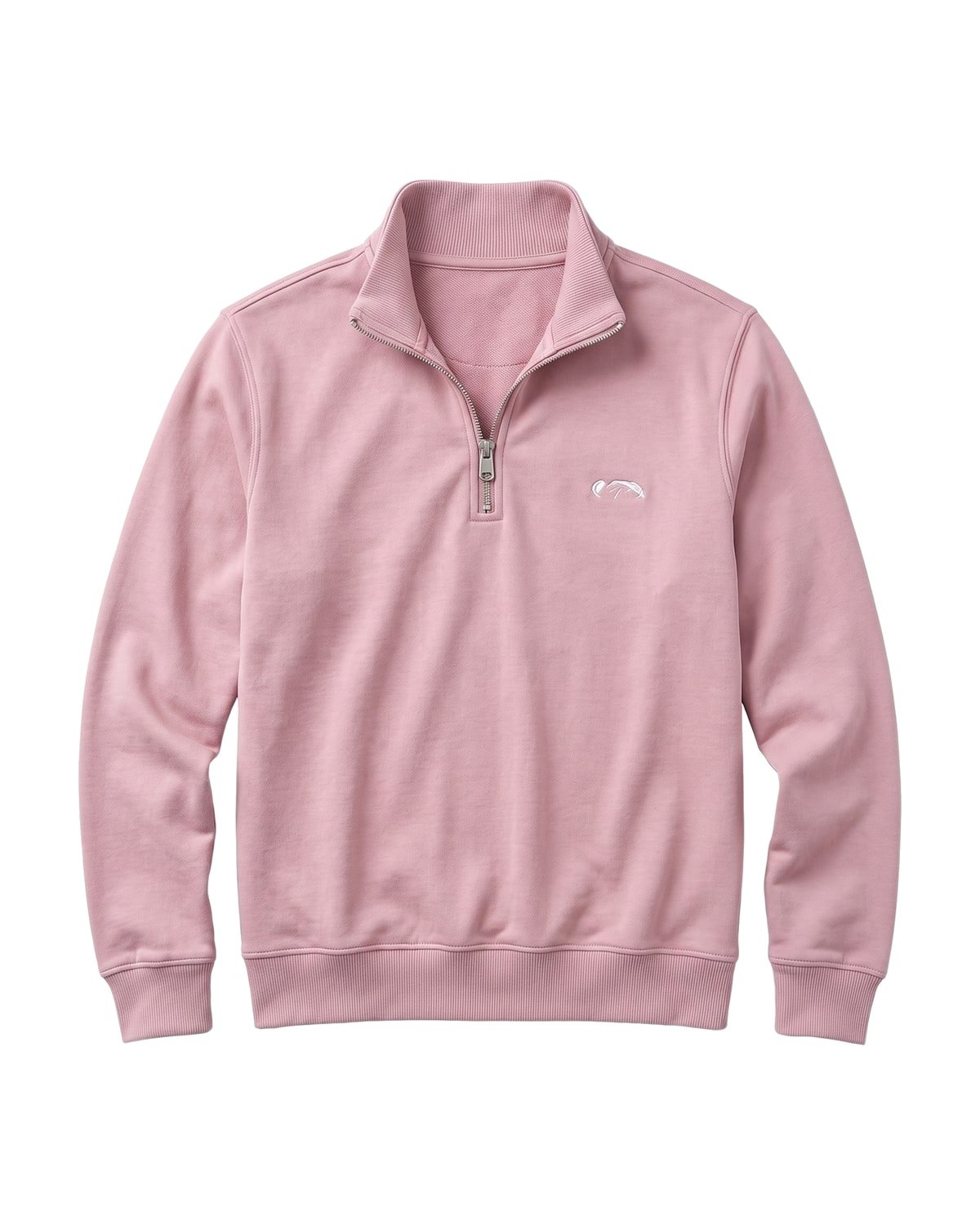 Harbour Quarter Zip in Pink