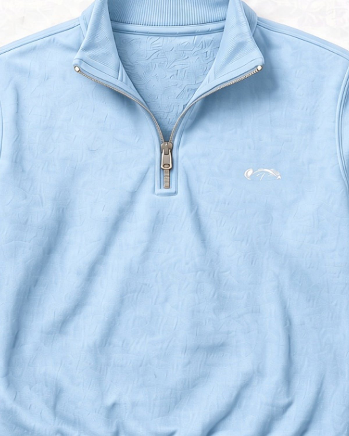 Harbour Quarter Zip, fabric detail