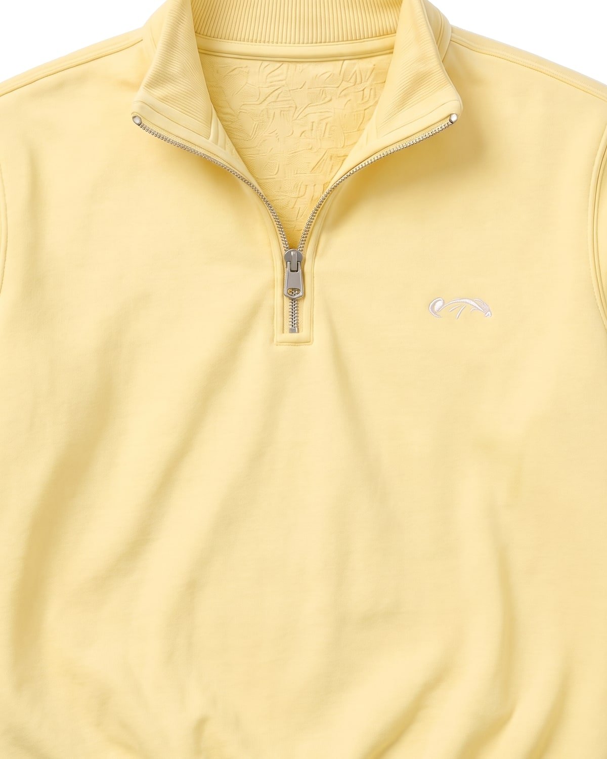 Harbour Quarter Zip, fabric detail