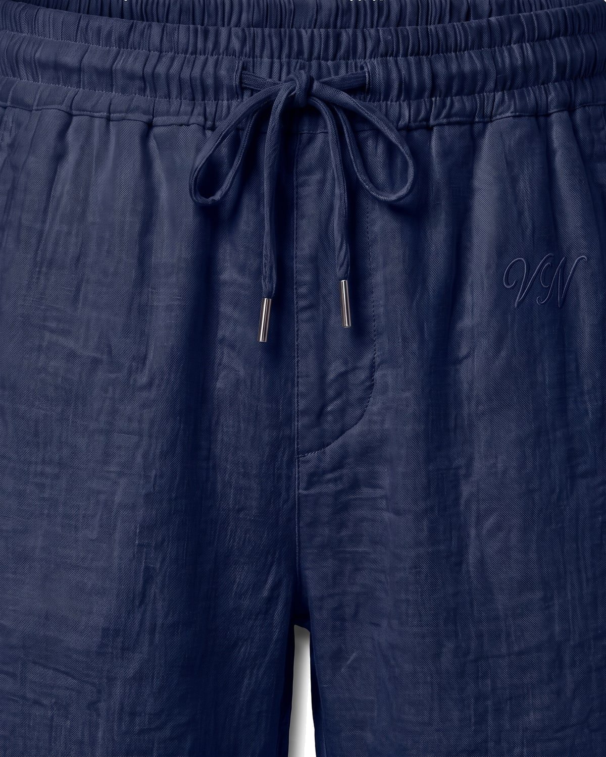 Jetty Linen Short, fabric detail