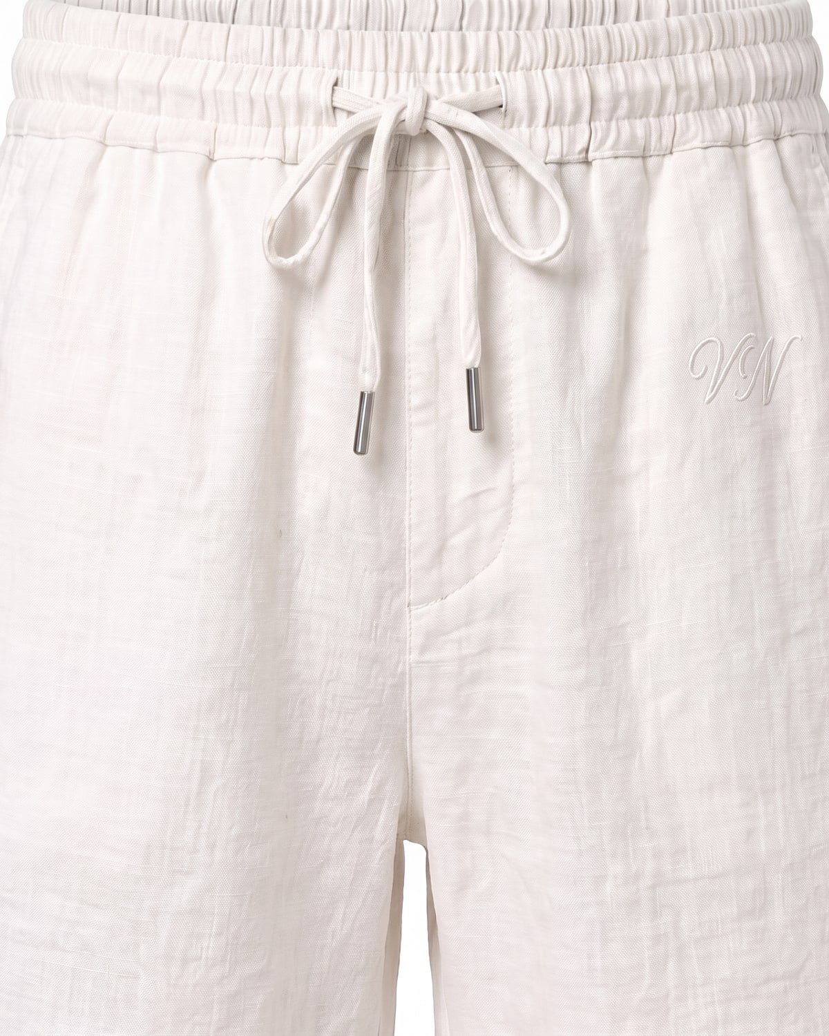 Jetty Linen Short, fabric detail