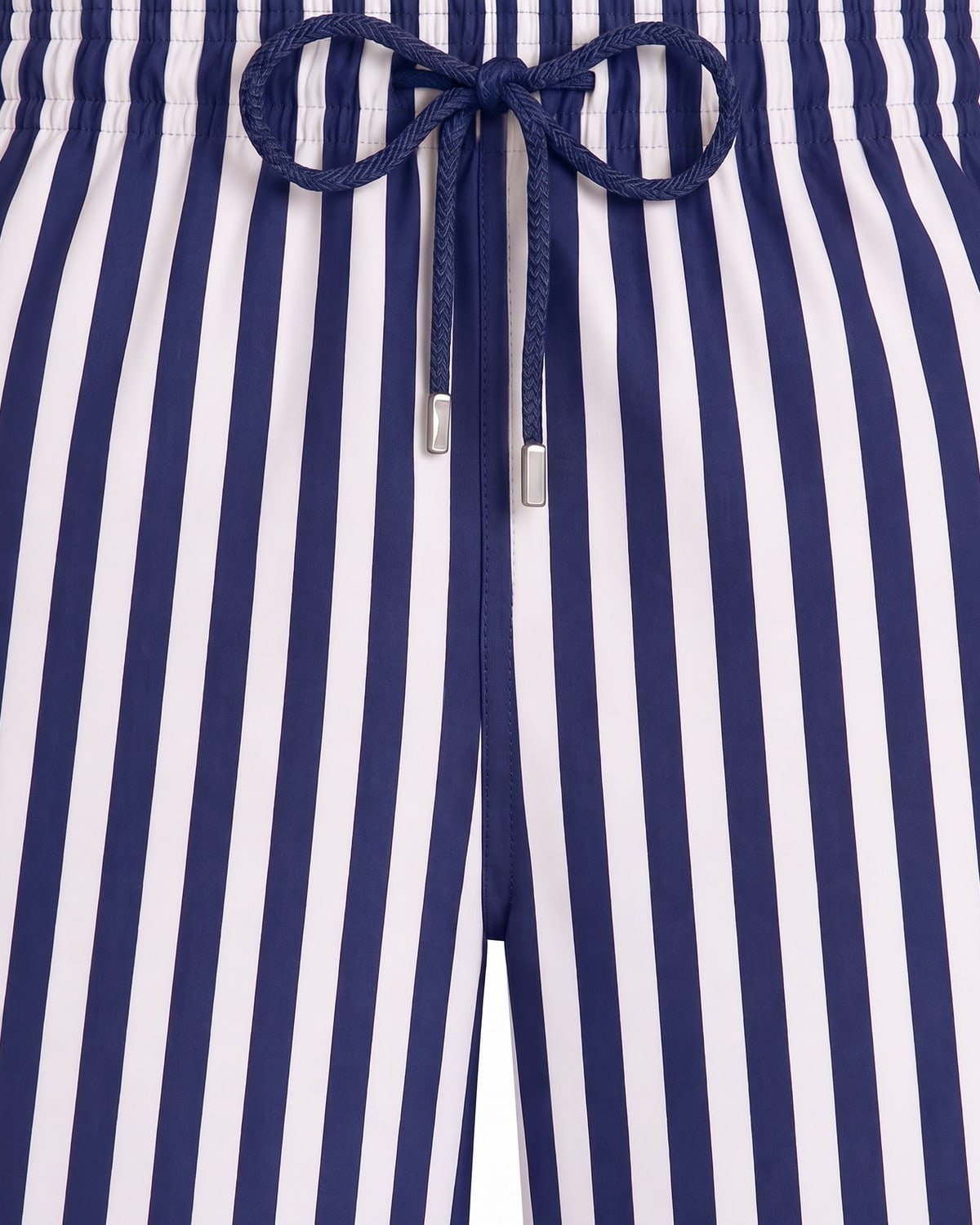 Lido Stripe Swim Short, fabric detail