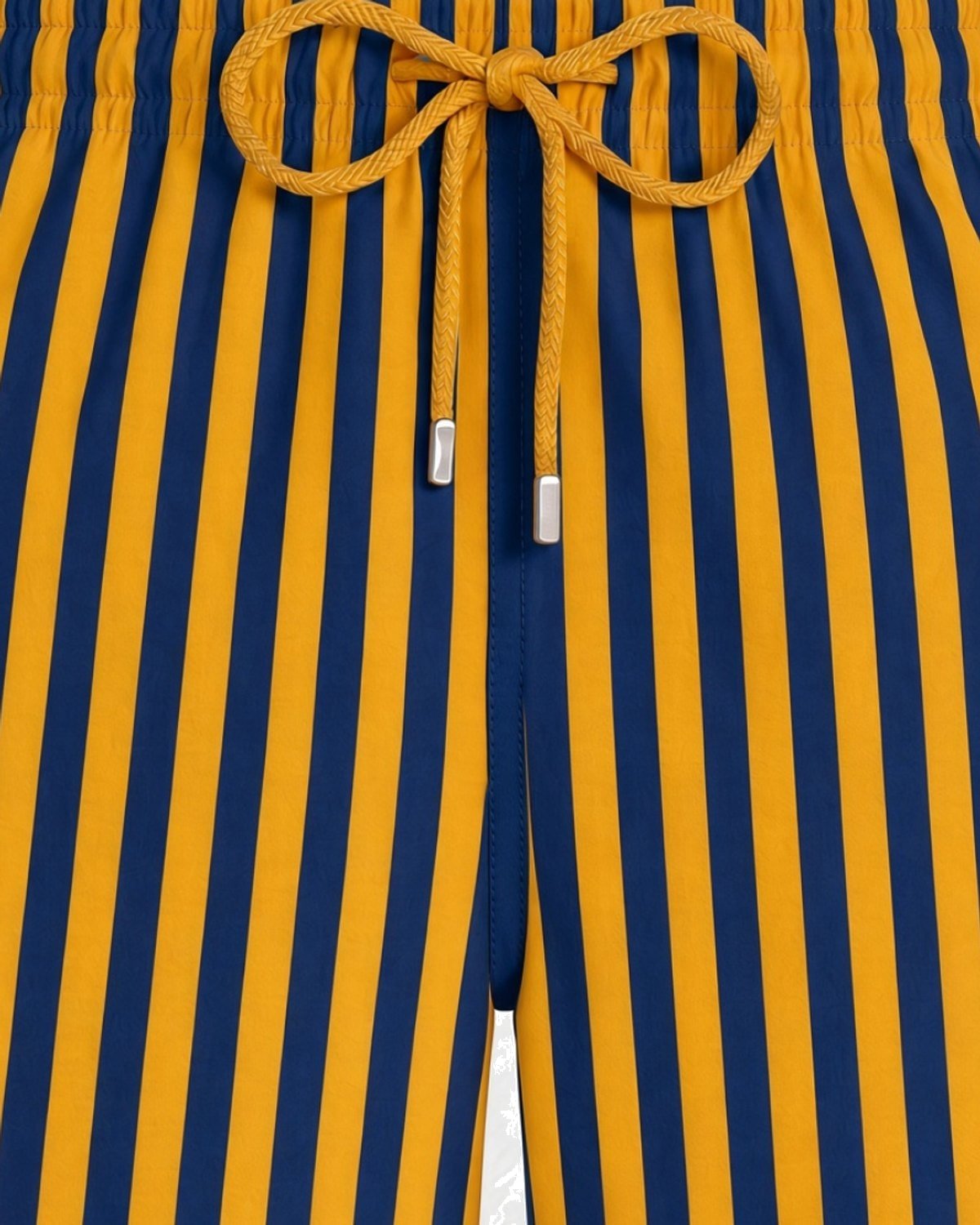 Lido Stripe Swim Short, fabric detail