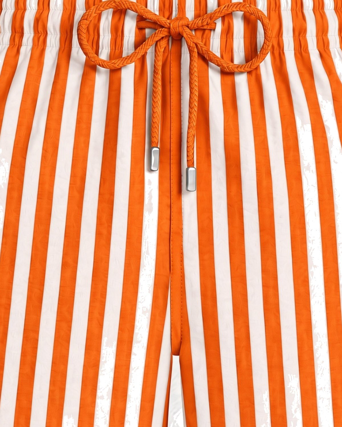 Lido Stripe Swim Short, fabric detail
