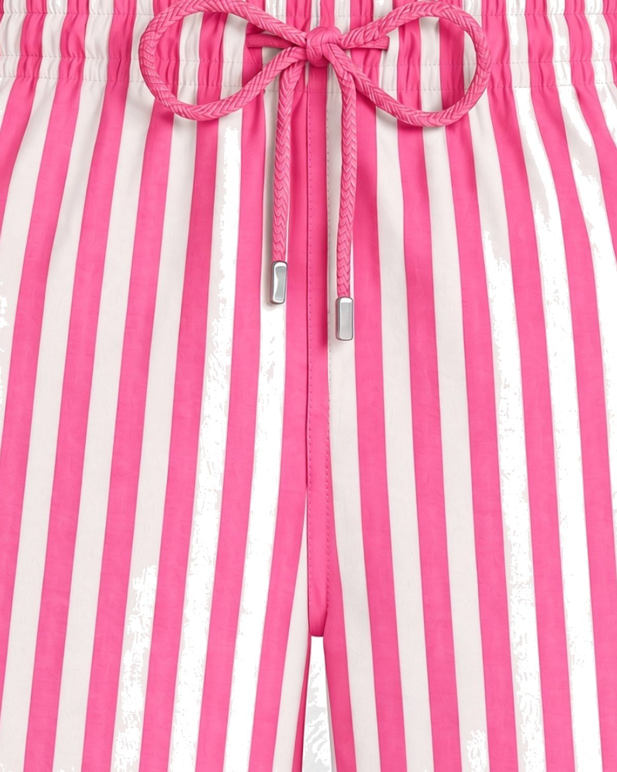 Lido Stripe Swim Short, fabric detail