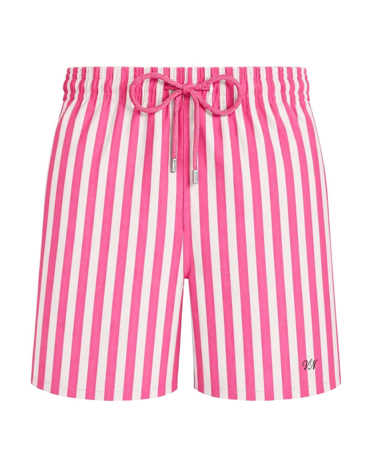 Lido Stripe Swim Short in Pink Stripe