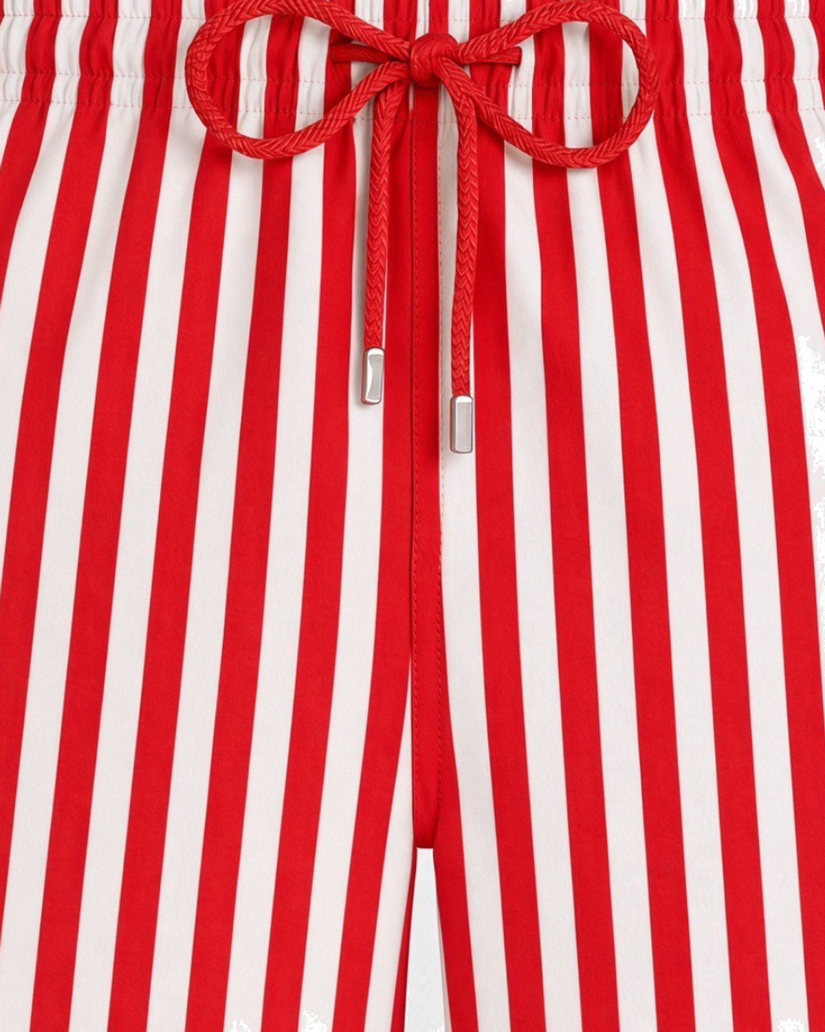 Lido Stripe Swim Short, fabric detail