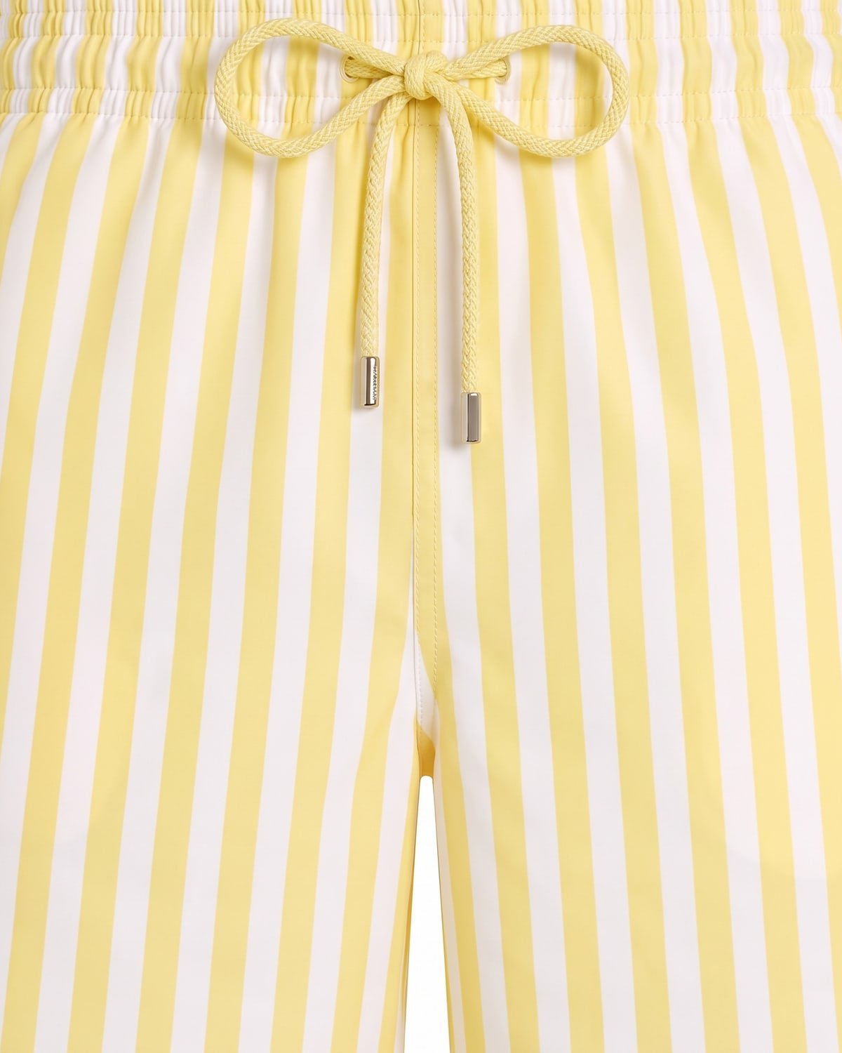 Lido Stripe Swim Short, fabric detail