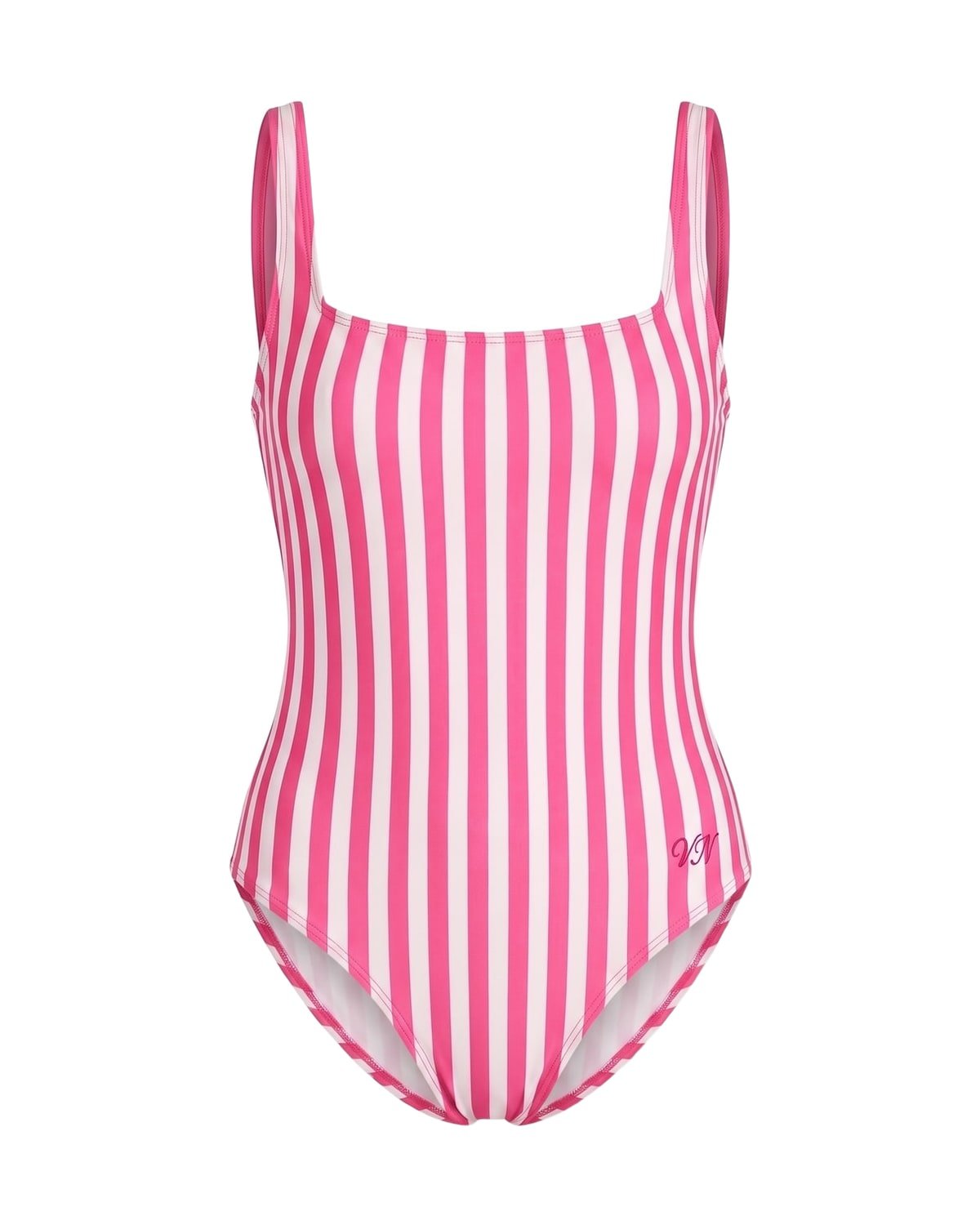 Lido Stripe Swimsuit in Pink Stripe