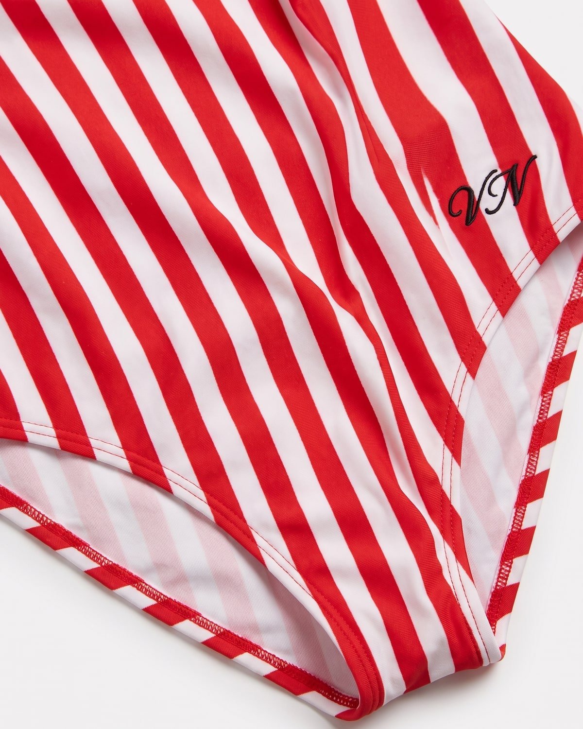 Lido Stripe Swimsuit, fabric detail