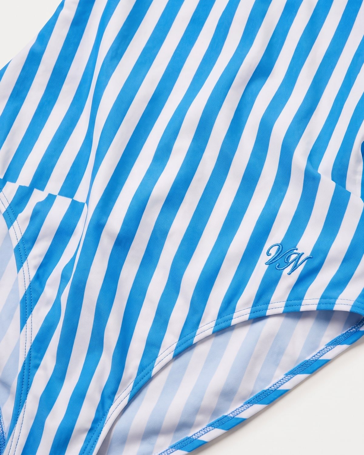 Lido Stripe Swimsuit, fabric detail
