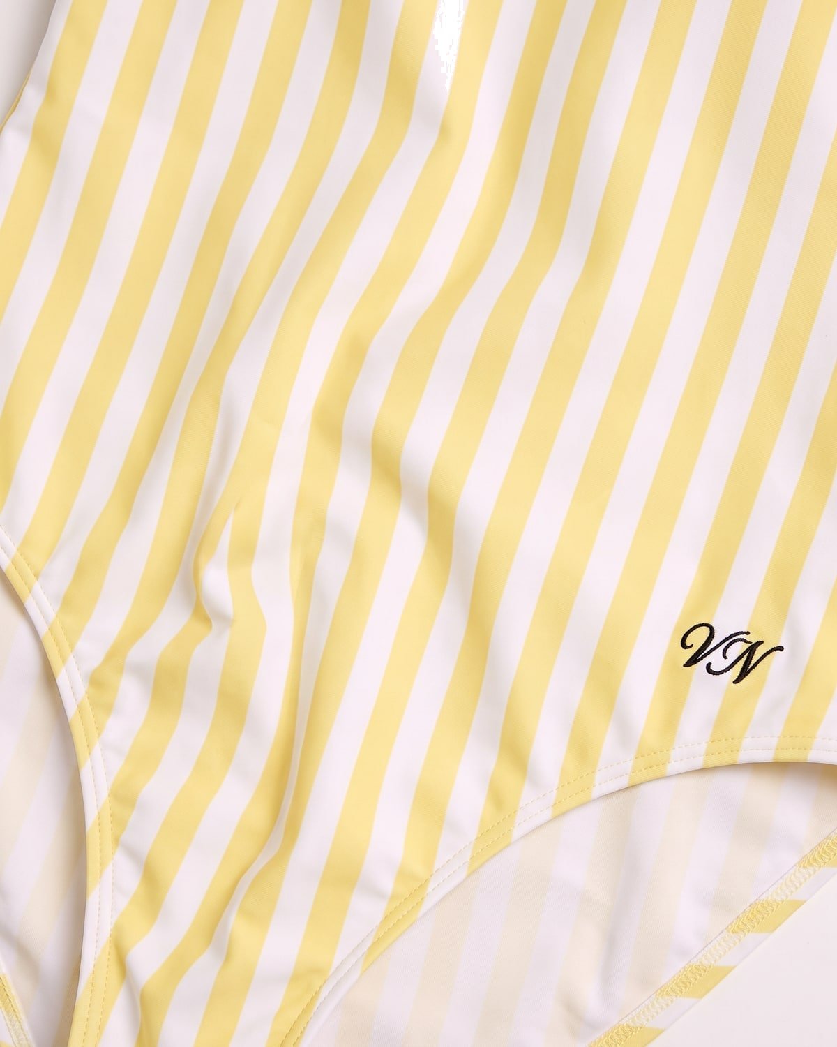 Lido Stripe Swimsuit, fabric detail