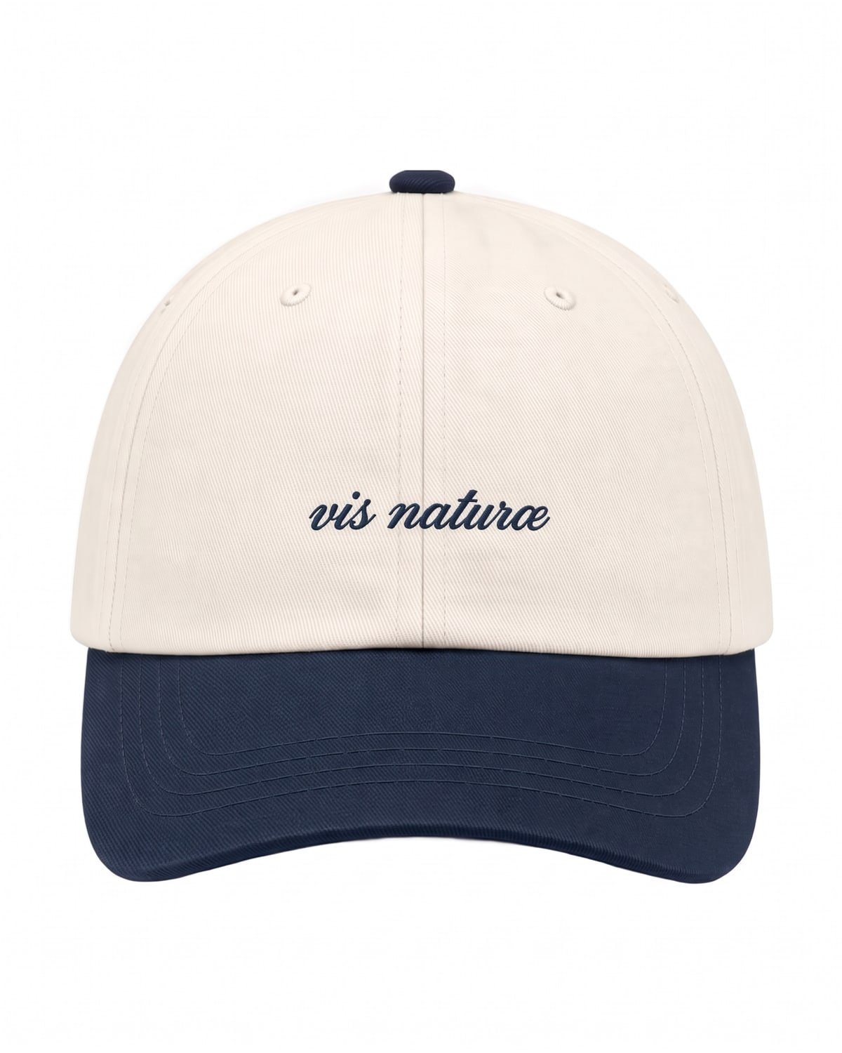 Marram Cap in Ecru / Navy