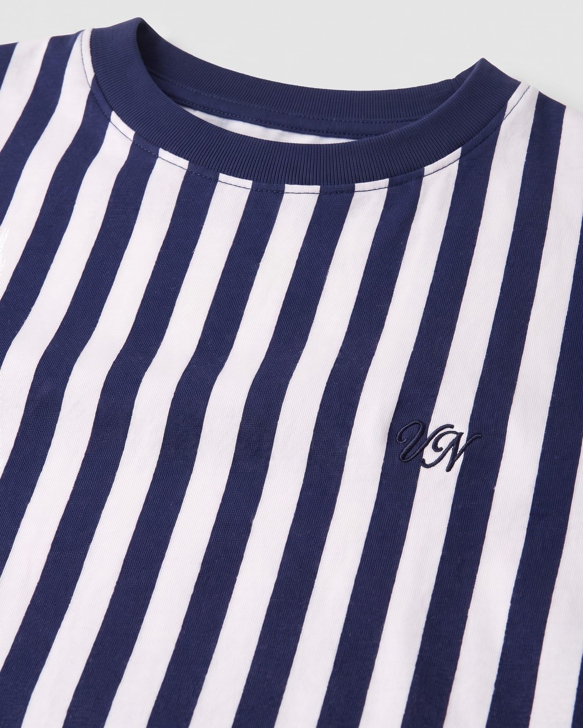Cabana Stripe Tee, fabric detail